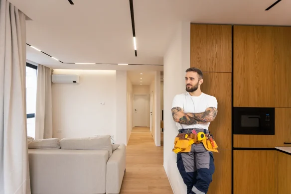 Как сделать акцентную стену без краски